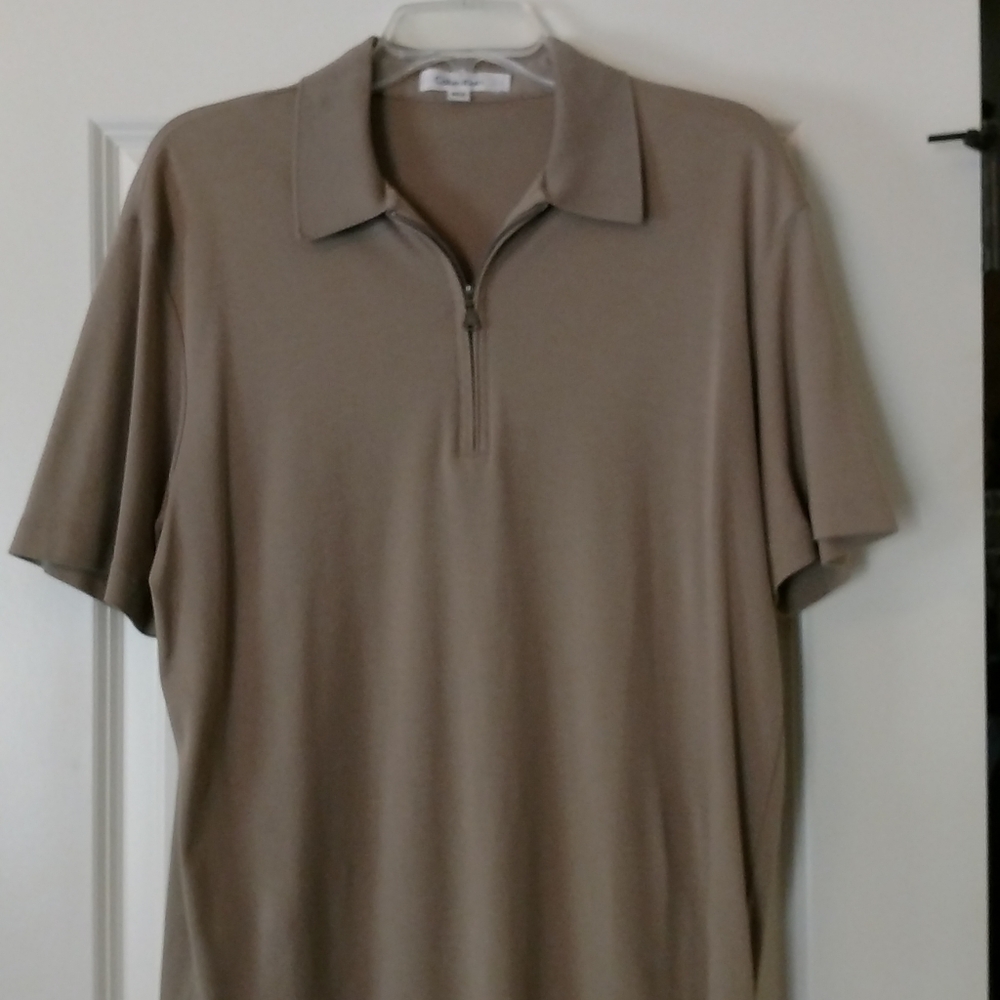 CK 1/4 zip polo